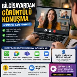 Bilgisayardan Görüntülü Konuşma: Ücretsiz ve Kolay Yöntemler | Zevkine.Net