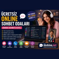 Ücretsiz Online Sohbet Odaları: Anında Sohbete Katıl | Zevkine.Net