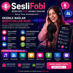 SesliFobi | Ücretsiz Sesli Sohbet Odaları ve Mobil Chat | Zevkine.Net