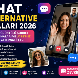Chat Alternative Odaları (2026) | Ücretsiz Canlı Görüntülü Sohbet ve Güvenli Chat Alternatifleri | Zevkine.Net
