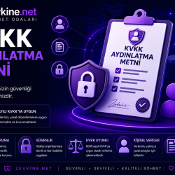 KVKK Aydınlatma Metni | Zevkine.Net