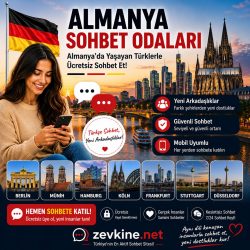 Almanya Sohbet Odaları | Almanya'da Yaşayan Türklerle Ücretsiz Sohbet | Zevkine.Net