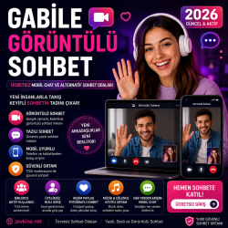 Gabile Görüntülü Sohbet | Ücretsiz Mobil Chat ve Alternatif Sohbet Odaları | Zevkine.Net